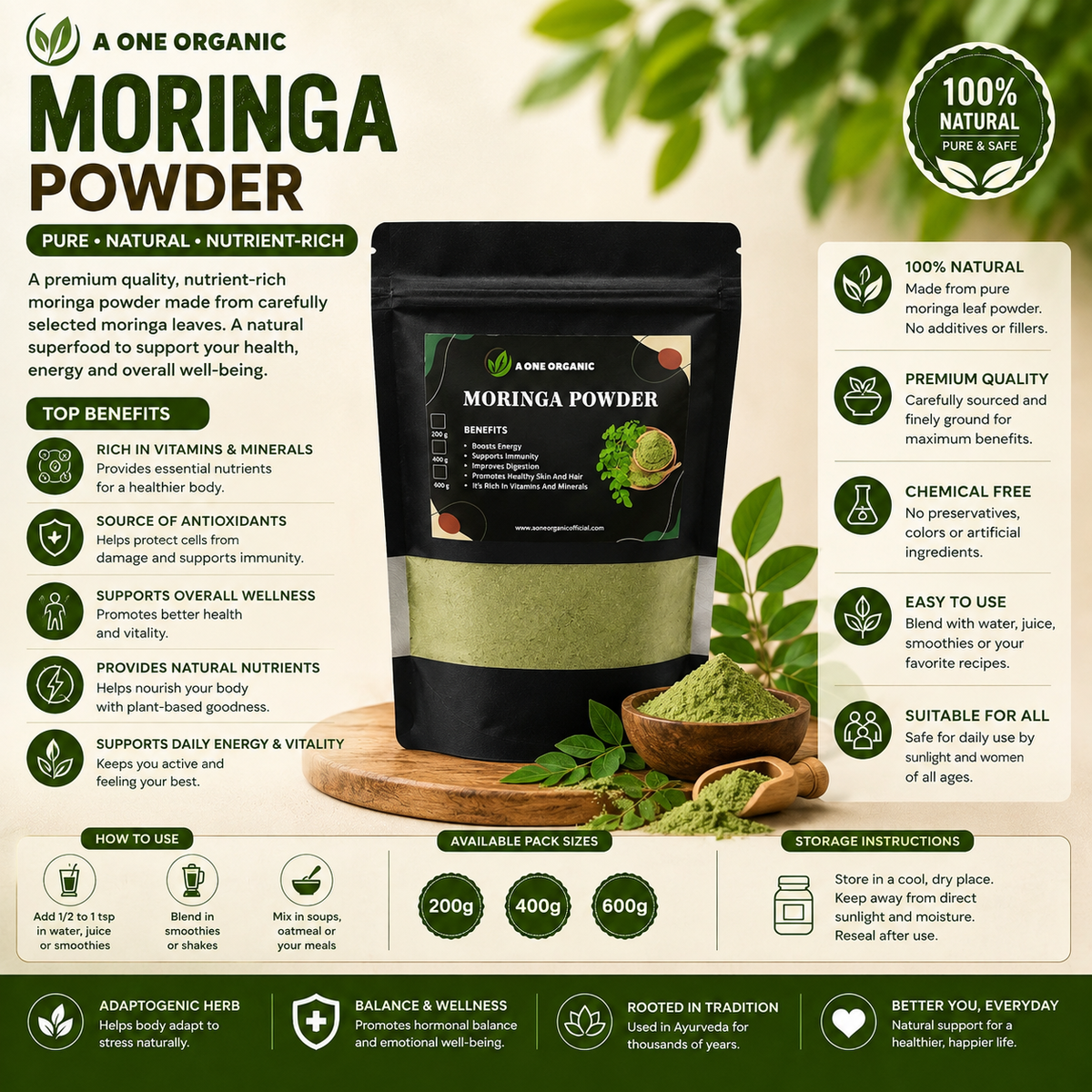 Moringa Powder