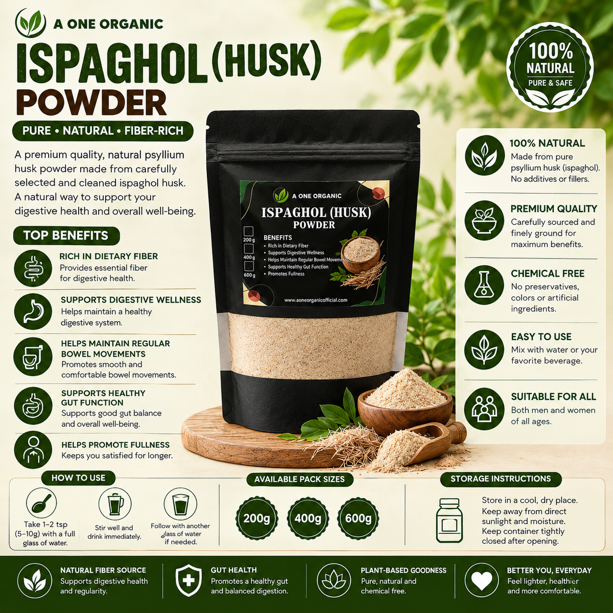 Ispaghol (HUSK)
