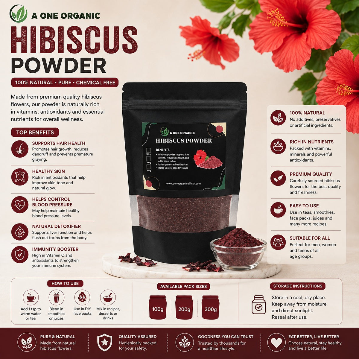 Hibiscus Powder